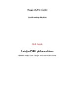 Referāts 'Latvijas PSR pēckara vēsture', 1.