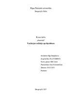 Referāts 'Variācijas rādītāja aprēķināšana', 1.