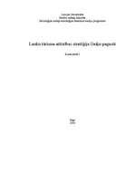 Referāts 'Lauku tūrisma attīstības stratēģija Gaiķu pagastā', 1.