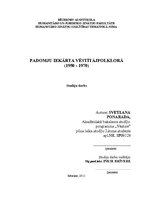 Referāts 'Padomju iekārta vēstītājfolklorā (1950-1970)', 1.