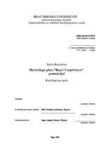 Diplomdarbs 'Mārketinga plāns "Bayer CropScience" produkcijai', 4.