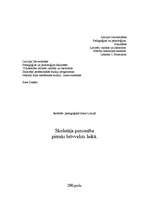 Referāts 'Skolotāja personība pirmās brīvvalsts laikā', 1.