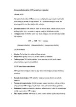 Konspekts 'Adenozīntrifosforskābe (ATP) un tās loma vielmaiņā', 1.