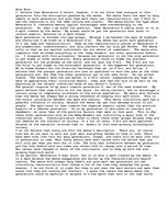 Eseja 'Generation X', 1.