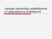 Referāts 'Latvijas naktsmītņu piedāvājuma un pieprasījuma izvērtējums', 27.