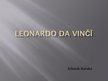 Prezentācija 'Leonardo da Vinči kā filosofs', 1.