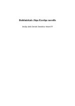 Referāts 'Bohēmiskais Jāņa Ezeriņa novelēs', 1.