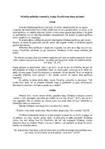 Konspekts 'Mīlestība epifānijās', 1.