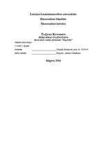 Referāts 'Reklāmas plānošana', 1.