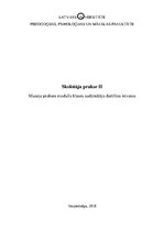 Prakses atskaite 'Muzeju prakse Kārļa Skalbes muzejā', 1.