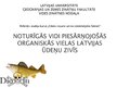 Prezentācija 'Noturīgās vidi piesārņojošās organiskās vielas Latvijas ūdeņu zivīs', 1.