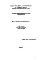 Konspekts 'Pamatjautājumi ekonomikā', 1.