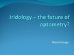 Prezentācija 'Iridology', 1.