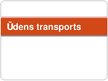 Prezentācija 'Ūdens transports', 1.