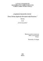 Referāts 'Gāzes balona eksplozija dzīvojamā mājā Brocēnos', 1.