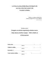 Diplomdarbs 'Zemgales nevalstisko organizāciju atbalsta centra ārējo sakaru attīstības iespēj', 1.