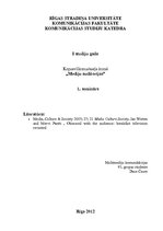 Konspekts '"Brokastu televīzijas" fenomens', 1.