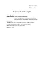 Konspekts 'Sporta stundas konspekts futbolā 4.klasei', 1.