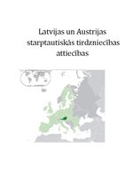 Eseja 'Latvijas un Austrijas starptautiskās tirdzniecības attiecības', 1.