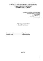 Konspekts 'Harolds Garfinkels. Etnometodologs', 1.