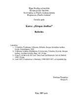 Referāts 'Eiropas tiesības', 1.