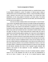 Konspekts 'Tourism Management in Malaysia', 1.