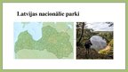 Prezentācija 'Latvijas nacionālie parki', 1.