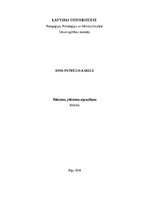 Konspekts 'Jēdziens, jēdziena atpazīšana', 1.