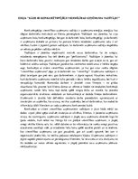 Eseja 'Kāds ir konkurētspējīgs viesmīlības uzņēmuma vadītājs', 1.