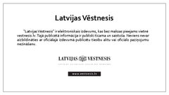 Prezentācija 'Izdevums "Latvijas Vēstnesis"', 2.