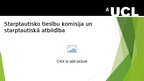 Prezentācija 'Starptautisko tiesību komisija un starptautiskā atbildība', 1.