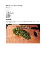 Konspekts 'Dārzeņu klasifikācija. Ēdienu receptes', 26.