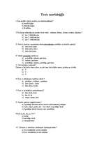 Konspekts 'Tests morfoloģijā', 1.