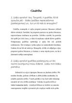 Konspekts 'Gudrība', 1.