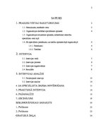 Prakses atskaite 'Intervija, tās analīze', 1.