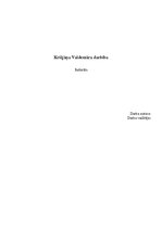 Referāts 'Krišjānis Valdemārs', 1.