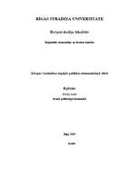 Referāts 'Eiropas Savienības kopējā politika ekonomiskajā sfērā', 1.