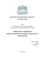 Referāts 'Referāts būvdarbu tehnoloģijas un darba drošības kursā -pārsegumu veidņošana', 1.