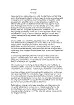 Eseja 'Teātra izrādes "Svinības" recenzija', 1.