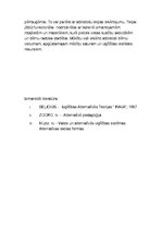 Konspekts 'Alternatīvās pedagoģijas ideju izmantošana mūsdienās bērniem emocionāli drošas u', 4.