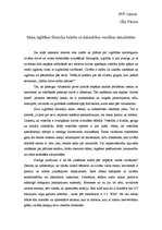 Eseja 'Mana izglītības filosofija balstīta uz sabiedrības veselības aktualitātēm', 1.