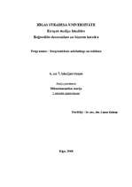 Konspekts 'Darba alga, klasifikācijas ietekme uz darba algu. Pilnīgā un nepilnīgā konkurenc', 1.