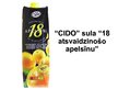 Prezentācija 'SIA "Cido Grupa" sulas "18 atsvaidzinošo apelsīnu" produkta tirgzinību plānošana', 2.