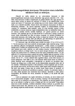 Konspekts 'Elektromagnētiskais starojums', 1.