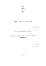 Referāts 'Nepieciešamās formalitātes privātas pamatskolas atvēršanai', 1.