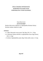 Konspekts 'Ražotāju rīcības teorija. Uzņēmums un uzņēmējdarbība', 1.