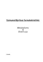 Konspekts 'Dzimumatšķirības farmakokinētikā', 1.