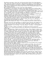 Eseja 'A Socialist View of the Free Trade Agreement between Australia and the United St', 1.