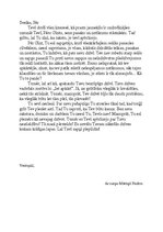 Eseja 'Vēstule Pēram Gintam', 1.