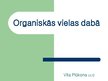 Prezentācija 'Organiskās vielas dabā', 1.